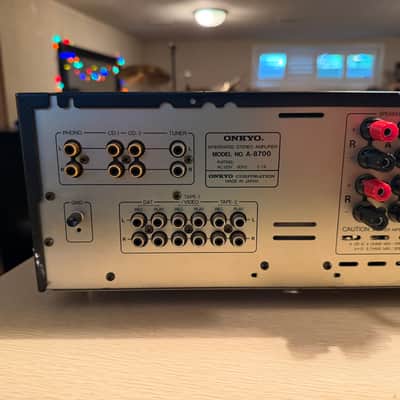 Onkyo Integra A-8700 Stereo Integrated Amplifier Full Fresh Service 105 WPC🔥🎶 image 10