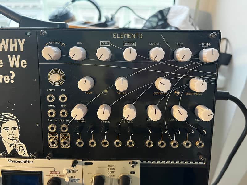 Mutable Instruments Elements w/ black oscillosaurus panel image 1