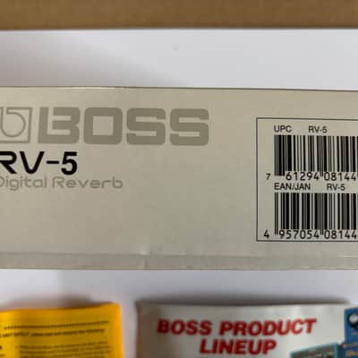Boss RV-5 Digital Reverb - Komplett mit OVP & Manual - dunkelgrau image 10
