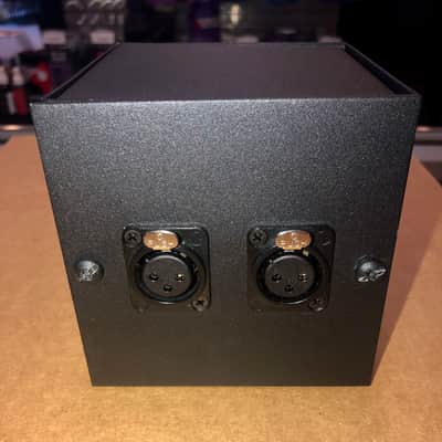 Rapco 2x2 Microphone Surface Mount Box Black image 1
