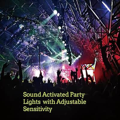 New Laser Lights For Party - Sound Activated, Dmx512, Laser Light Show, 3D Animation, Beam Effect Scan - Professional Stage Lazer Light With Remote Control, Perfect For Disco Karaoke Ktv Bar image 5