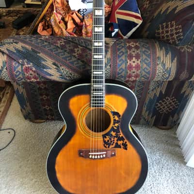 Guild F-55 1960s - Tobacco Sunburst image 3