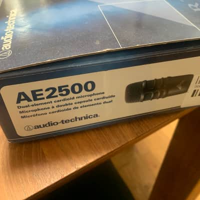 Audio-Technica AE2500 Dual-Element Cardioid Bass Drum Mic 2010s - Black image 6