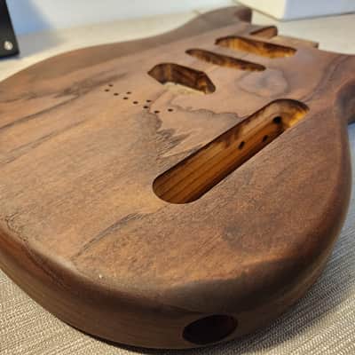 Warmoth Swamp Ash Strat Body with Tele top rout image 9