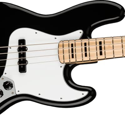 Mint Fender Geddy Lee Jazz Bass Electric Guitar, Maple Fingerboard, Black - MIM image 7