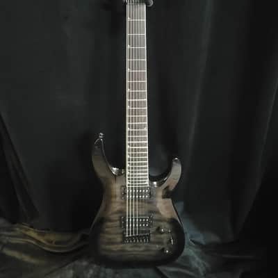 Jackson JS Series JS22Q-7 DKA HT Dinky Archtop - Transparent Black Burst image 1