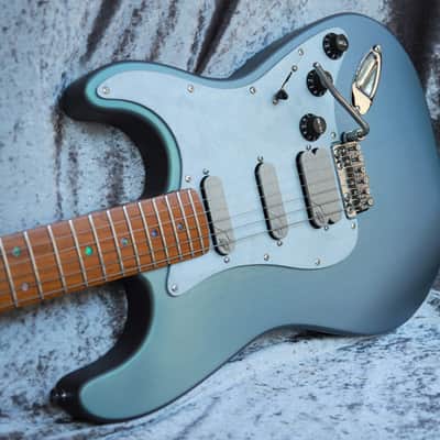 Build to Order GB Liuteria Traditional Strato Vegatrem pearl grey/green image 17