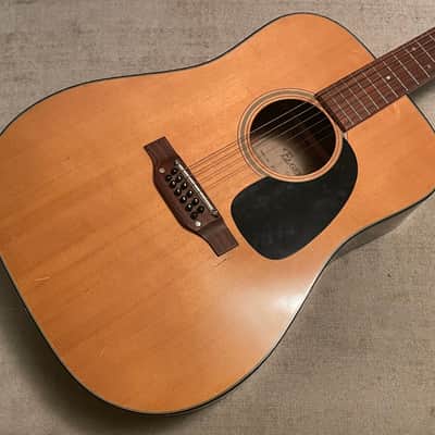 1970’s Elger Custom Built 12 Acoustic Dreadnought Guitar MIJ Japan True Lawsuit Ibanez image 1