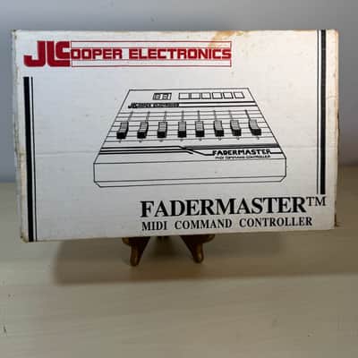 JL Cooper Fadermaster MIDI Fader Controller w/ Box + Manual - Excellent - Vintage! image 14