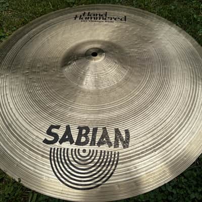 Sabian 21" HH Hand Hammered Vintage Ride Cymbal - NICE! image 1