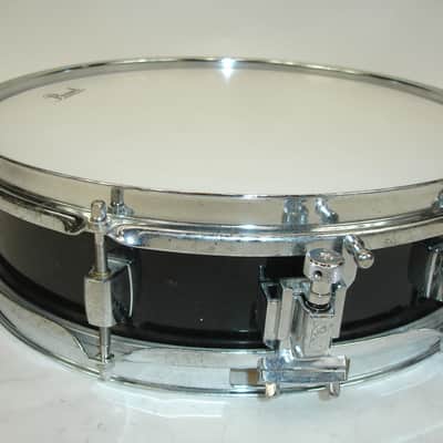 Pearl Wood Shell Piccolo 13x 3.5 Snare Drum, Black image 3
