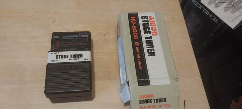 Arion HU-8500 Stage Tuner 1980s - Black image 1