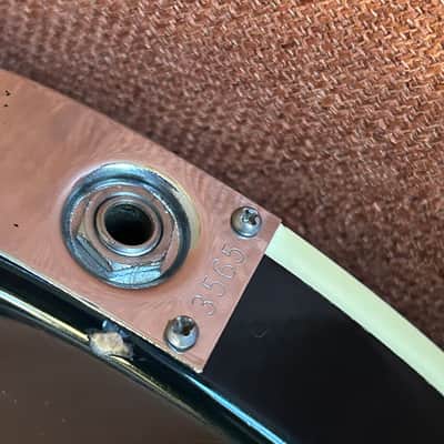 1981 Rickenbacker 4001 Fretless Left Handed Jetglo Electric Bass w/ OHSC image 18