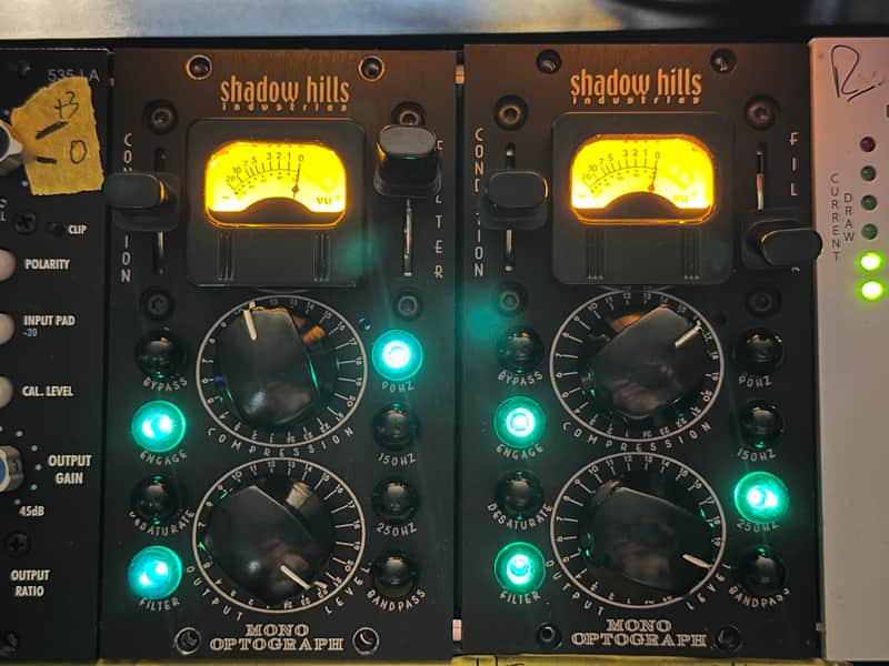Shadow Hills Mono Optograph 500 Series Compressor Module 2010s - Black image 1