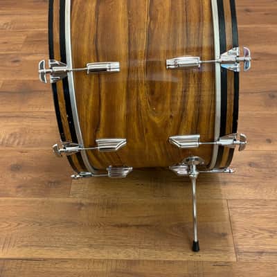 Rogers 24”x 14” Fullerton Era 1970’s Script Badge Bass Drum - KOA Finish image 2