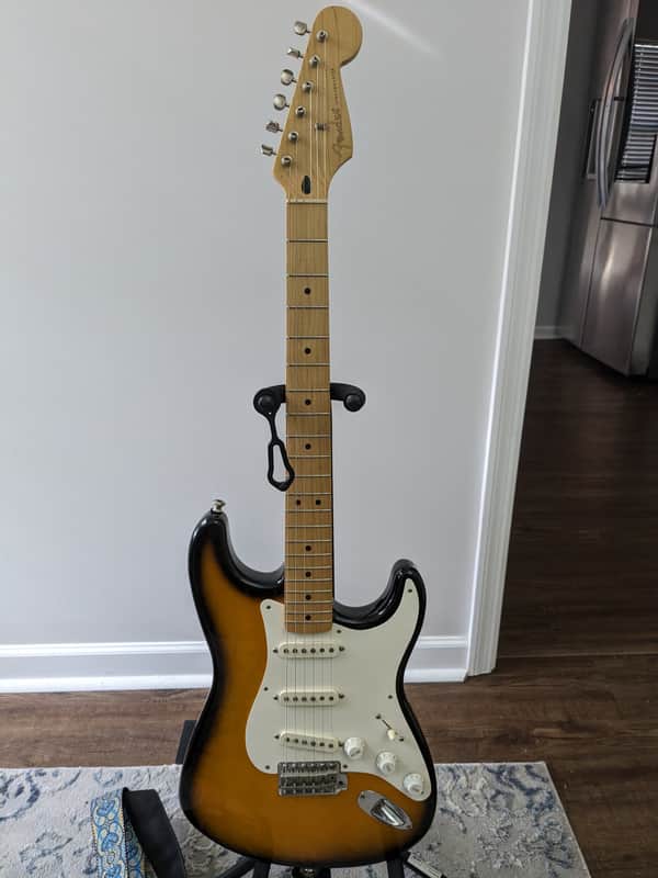 Fender Jimmy Vaughn signature Stratocaster Mid-90s with hard shell case image 1