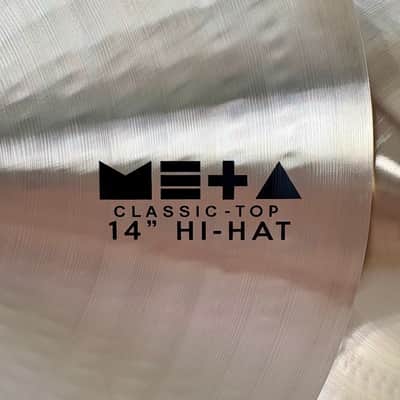 Turkish Cymbals Meta Classic Hi-Hats - 14" Brand New image 2
