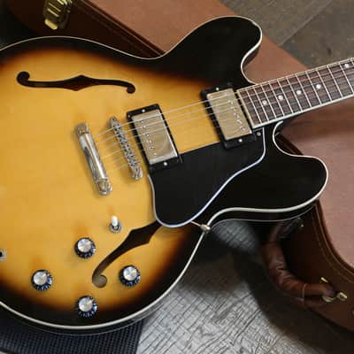 2022 Gibson ES-335 Dot Semi-Hollow Electric Guitar Vintage Sunburst + OHSC image 3