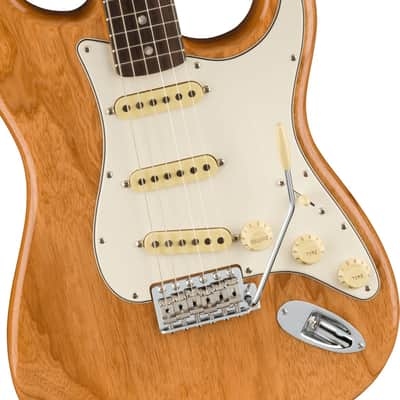 Fender American Vintage II 1973 Stratocaster Electric Guitar Rosewood Fingerboard, Aged Natural image 3