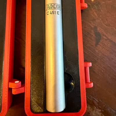 AKG C451 E Vintage SDC Microphone With CK1 Cardioid Capsule and Custom Box image 2