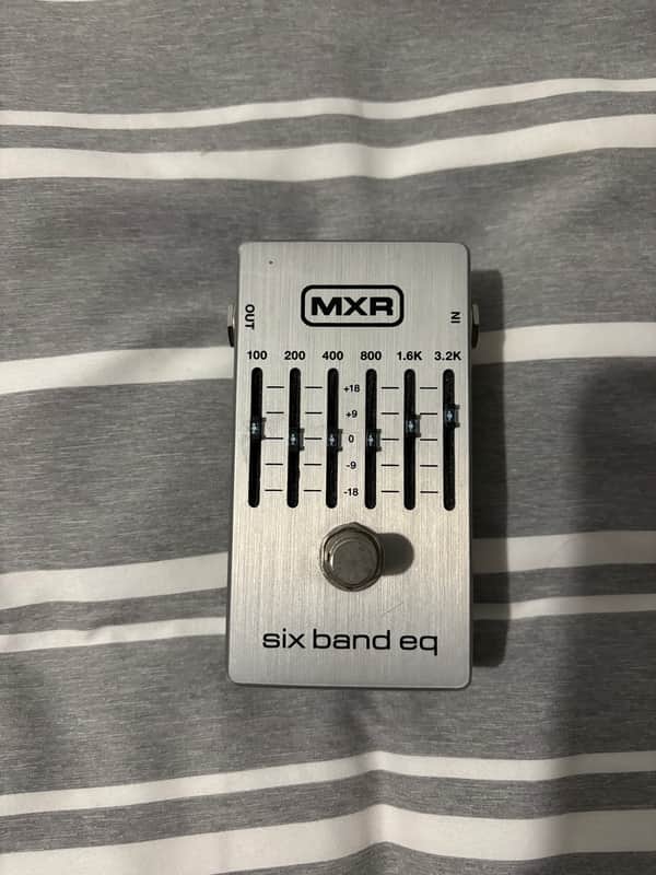 MXR M109S Six Band EQ 2016 - Present - Silver image 1