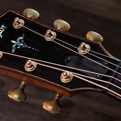 Taylor Builders Edition 914ce Grand Auditorium Acoustic Electric Guitar - Wild Honey Burst - Clearance image 5