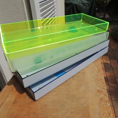 capot plexi Binson Echorec jaune fluo image 2