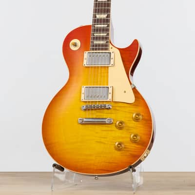 Gibson Custom 1959 Les Paul Standard Reissue, VOS, Washed Cherry Sunburst | Demo image 1