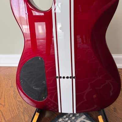 Fender Special Edition Set-Neck Esquire Custom GT 2003 - Crimson Red Metallic image 7