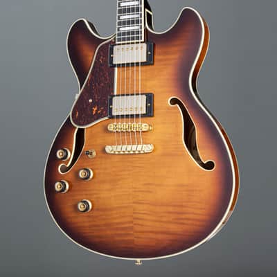 Ibanez AS93FML-VLS Artcore Expressionist Left-Hand (Violin Sunburst) - Lefthand Semi Acoustic Guitar image 4