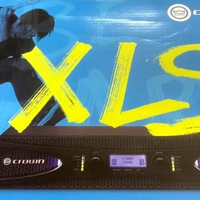 Crown XLS 2502 2-channel 775 Watts @ 4-Ohm DJ / PA Power Amplifier With DSP, Only 11 LBS (MINT) image 5
