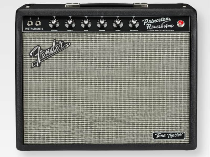 New Fender Tone Master Princeton Reverb 1x10" 12-Watt Combo Amp w/ Cover and Footswitch image 1