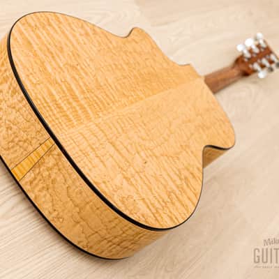1994 Webber OM-C Cutaway Acoustic Guitar, Spruce & Figured Maple, Near-Mint w/ Case image 17