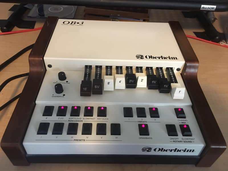 Oberheim OB3 Drawbar Organ Expander Module Like New OB-3 image 1
