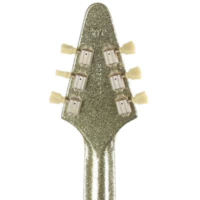 Gibson Flying V Silver Sparkle One-Off 1998 image 13