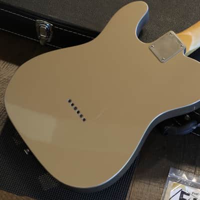 2022 K-Line Truxton Deluxe Thinline w/ Bigsby TV Jones Electric Guitar Gold Mist + OHSC image 11
