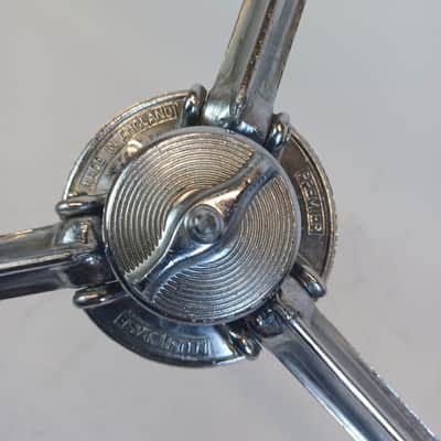 Premier#304 LokFast Flush Base Cymbal Stand Chrome Flat Vintage Early60s England image 8