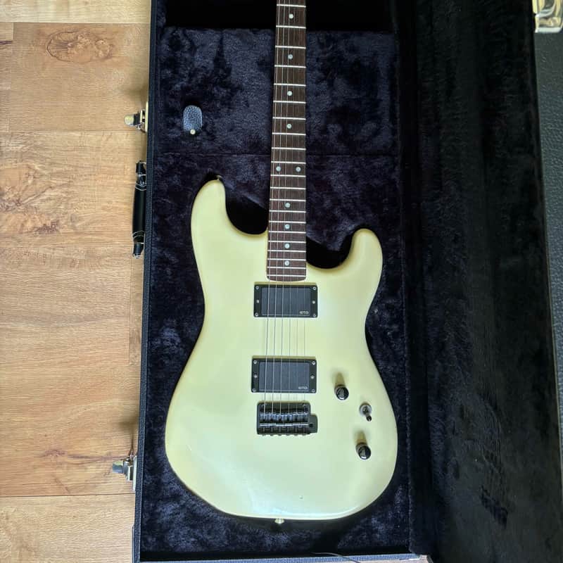 1980s ESP Superstrat M-I MI James Hetfield Style RARE Banana H…