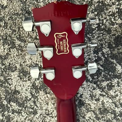 Gibson USA Sonex-180 Deluxe Candy Apple Red Vintage 1980 Les Paul Guitar *READ* image 6