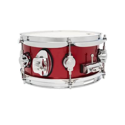DW DWe Electronic/Acoustic Snare Drum 10x5 Black Cherry Metallic image 2