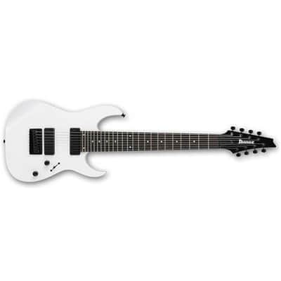 Ibanez RG Series RG8 8-String Electric Guitar, Rosewood Fretboard, White image 6