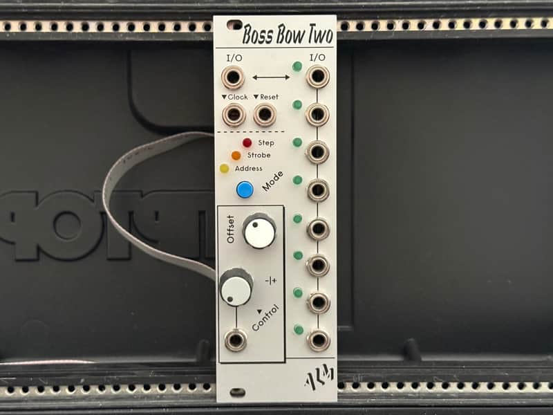 ALM/Busy Circuits ALM027 Boss Bow Two Multimode Switch Eurorack Synth Module 2020 - Present - Silver image 1