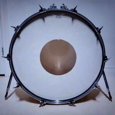3PC VTG 1970's PEARL Drum Kit 22",16",13" Gold Satin "Phenolic" Drum Kit - Gorgeous Clean A+ image 16