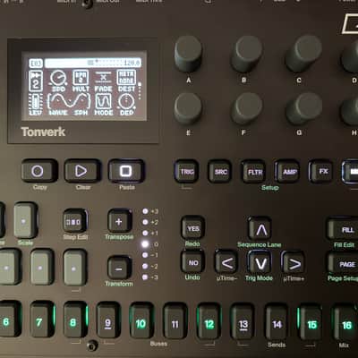 Elektron Tonverk 8-Voice Sampler 2025 - Present - Black image 9