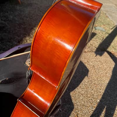 Full Size 4/4 Handmade Burak Cello 2020 - Natural image 9