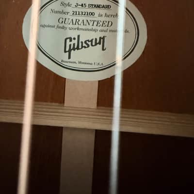 Gibson J-45 Standard (2020 - Present) image 9