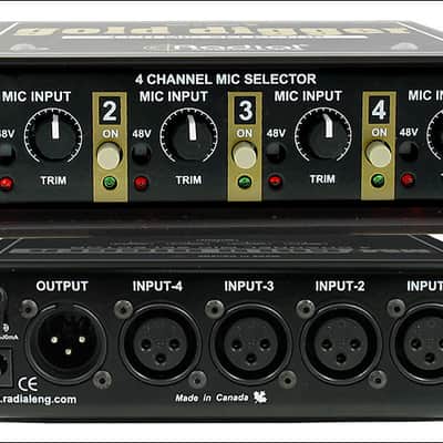 Radial Engineering Gold Digger Mic Selector image 2