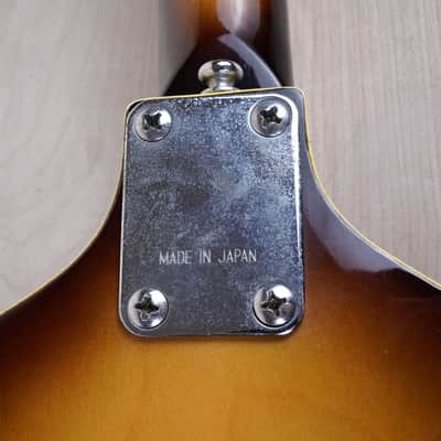 Greco VB-360 Violin Bass MIJ 1970s Sunburst Vintage Japan w/ Bag image 19