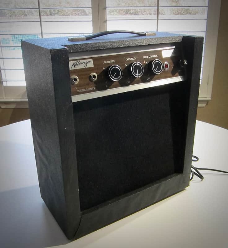 Gibson Made Kalamazoo Amp Model 2 Sounds Great Authentic Vintage Circa-1966-Black Wrap image 1
