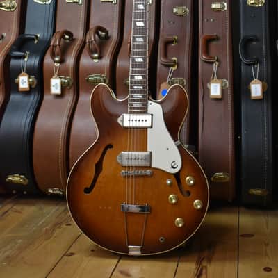 1987 Epiphone Casino Violin Burst, Made in Japan Terada Factory, MIJ, Pre-Elitist image 4
